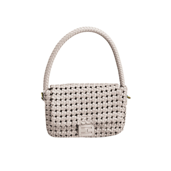 HETTE Braided Leather Tote Bag