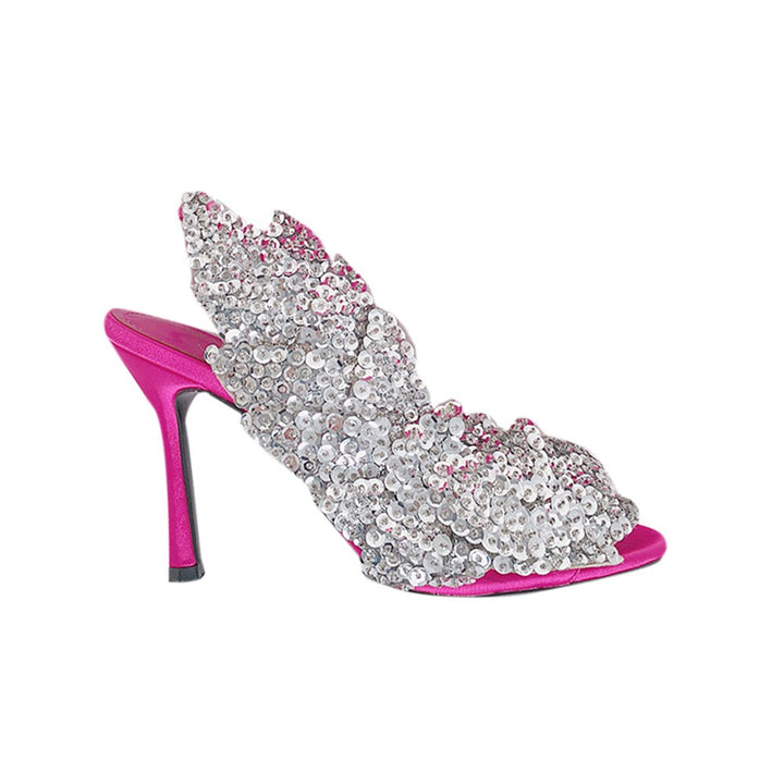 KATTA Sequinned High Heel Sandals