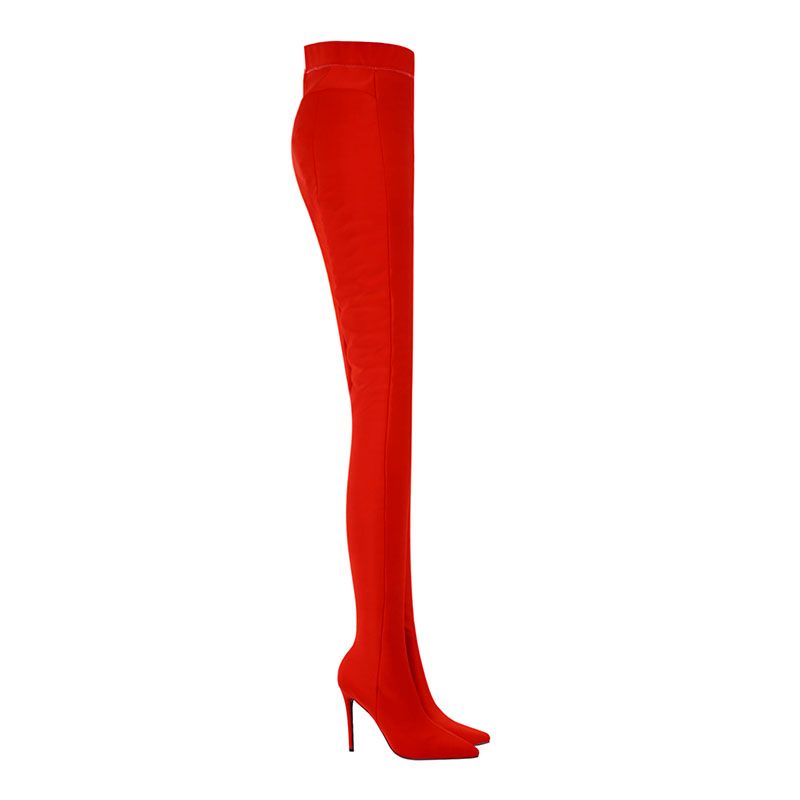 KEROL Pointed Toe High Heel Boots