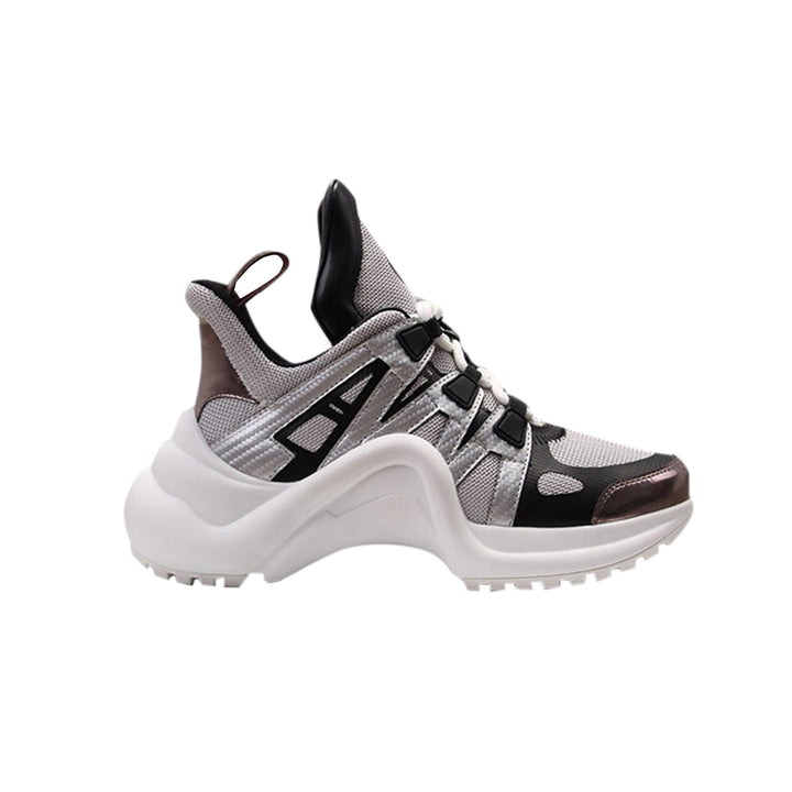 LUKE Multi-Color Spacewalker Platform Sneakers - ithelabel.com