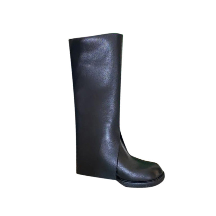 NALIS Leather Knee High Boots