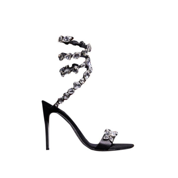 RADUI Diamante Wrap High Heel Sandals - 10cm