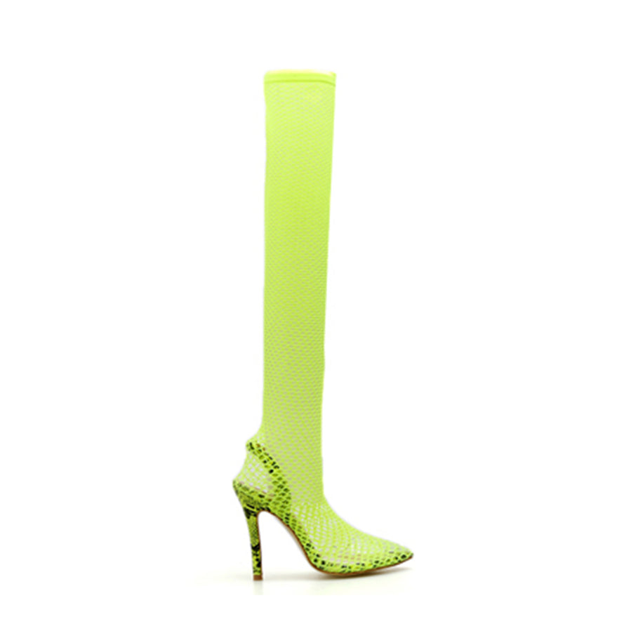 RIBBY High Heel Over The Knee Summer Boots