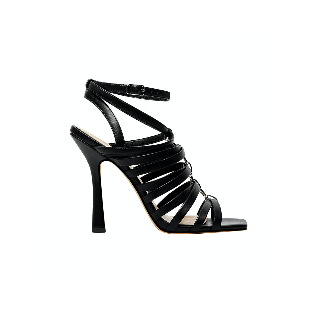SUMTI Ankle Strap High Heel Sandals