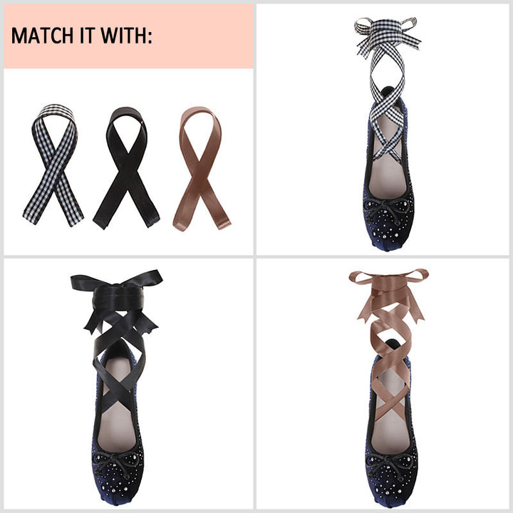 GISELLE Mix And Match Playful Studded Ballet Shoes