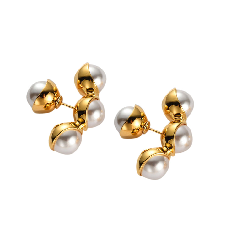 KESUE Pearl Earrings - Pair