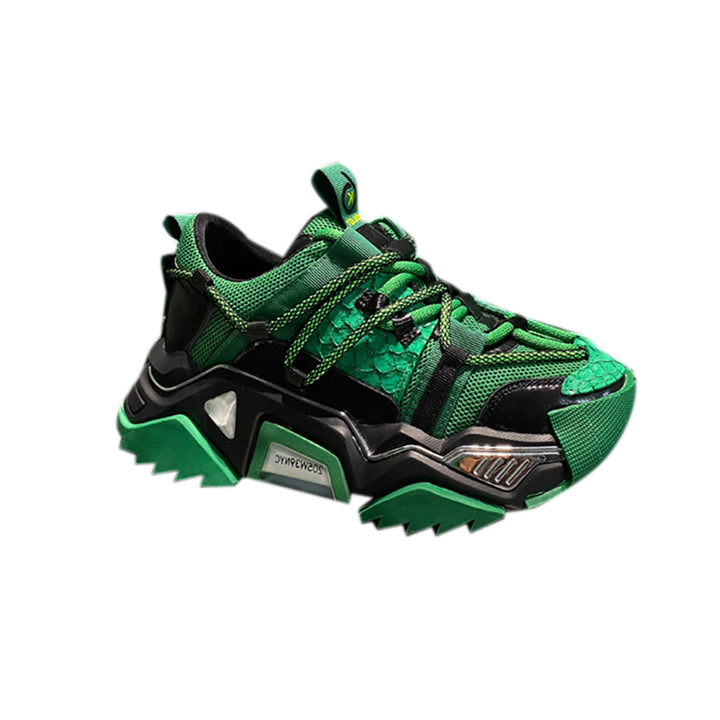KISIA Lace Up Platform Sneakers - ithelabel.com