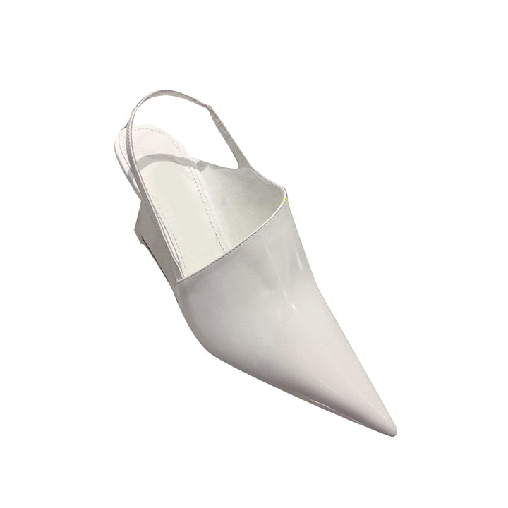 LENNI Cut Out Wedged Heel Sandals