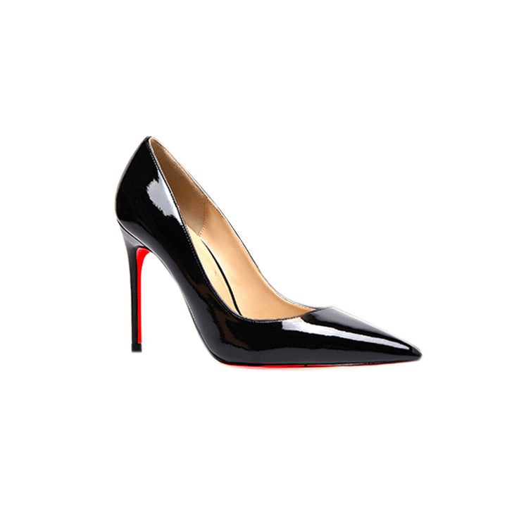 MIYIE Patent Leather High Heel Pumps - 10cm