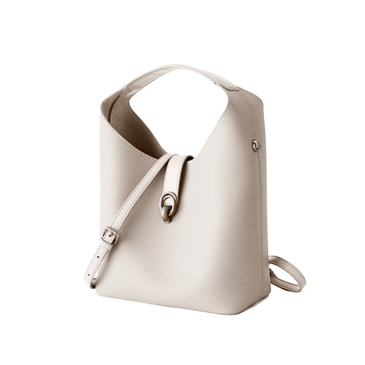 NADLA Metal Lock Bucket Bag