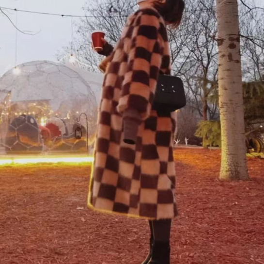 NUTOR Bi-Color Long Coat