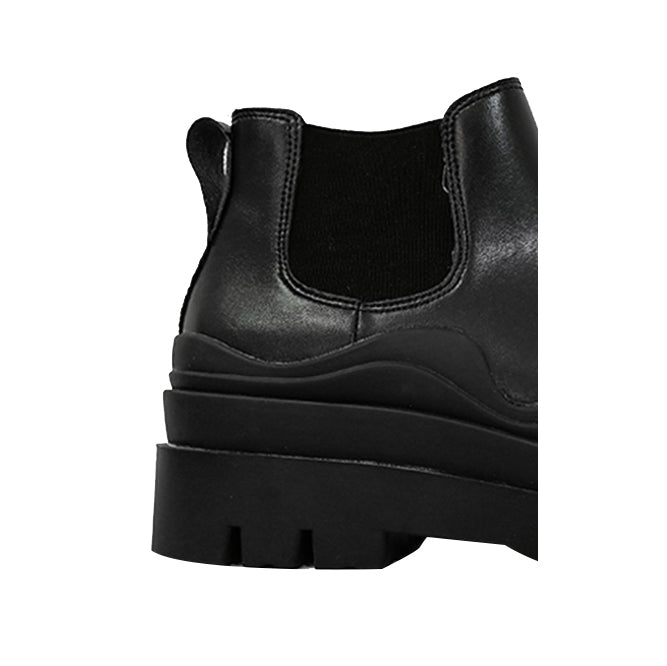 PAULA Basic Leather Ankle Boots