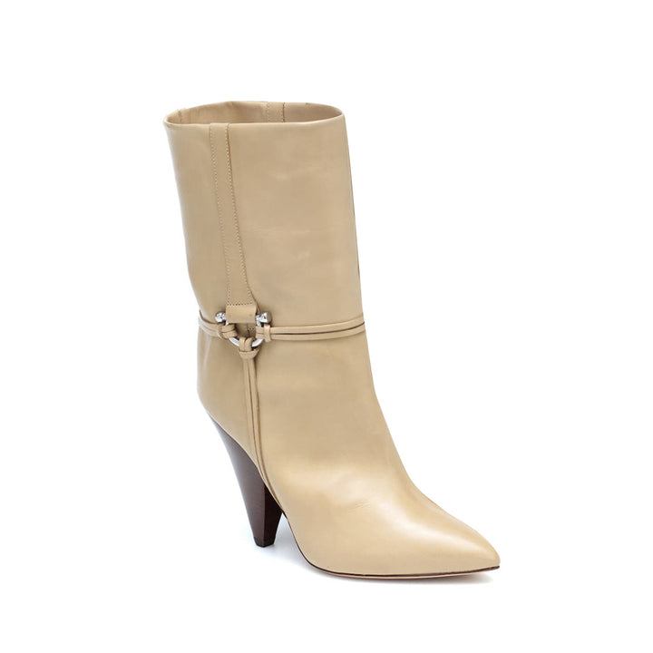 RIAFA Buckled Leather Ankle Boots