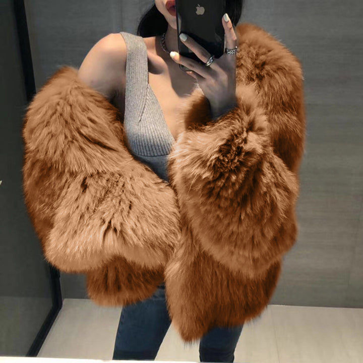 SALVA Vegan Fur Coat