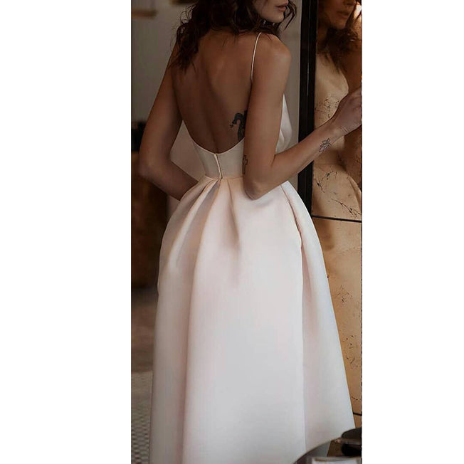 SIADE Backless Evening Dress Gown