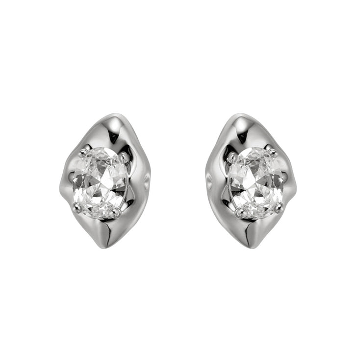 VENIA Diamante Ear Studs Earrings - Pair