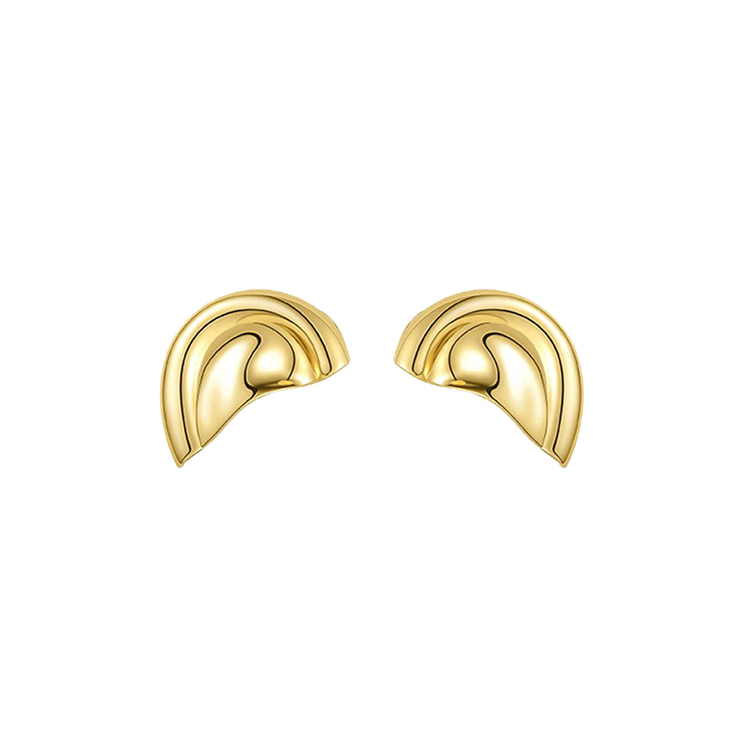 AIVEL Ear Shaped Clip On Earrings - Pair