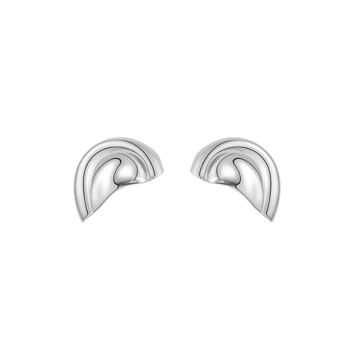 AIVEL Ear Shaped Clip On Earrings - Pair