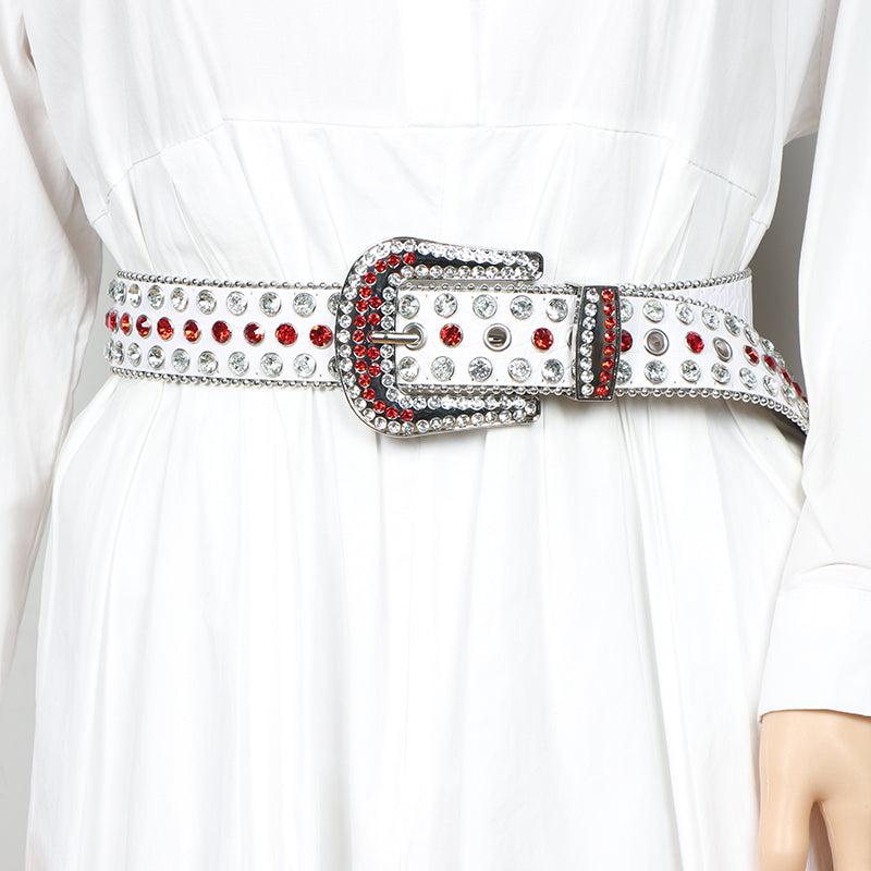 HAZUI Diamante Girdle Belt