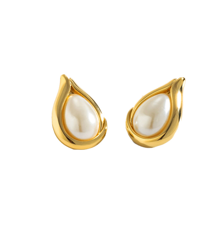 NOVIE Pearl Ear Studs Earrings - Pair