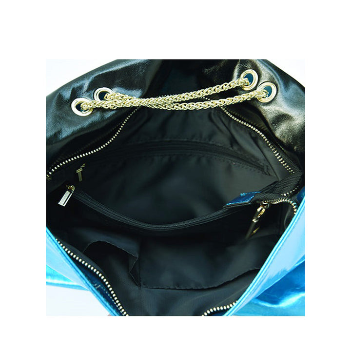 FADIS Patent Leather Cross Body Bag