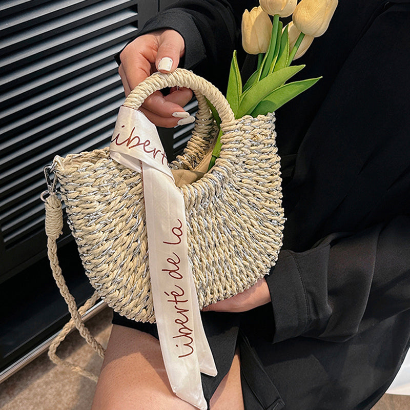 JALRE Espadrilles Bucket Bag