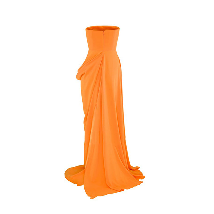 KOSIE Off-Shoulder Slip Evening Dress Gown