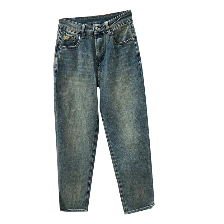 NAIKU Beaded Bee Straight Leg Jeans