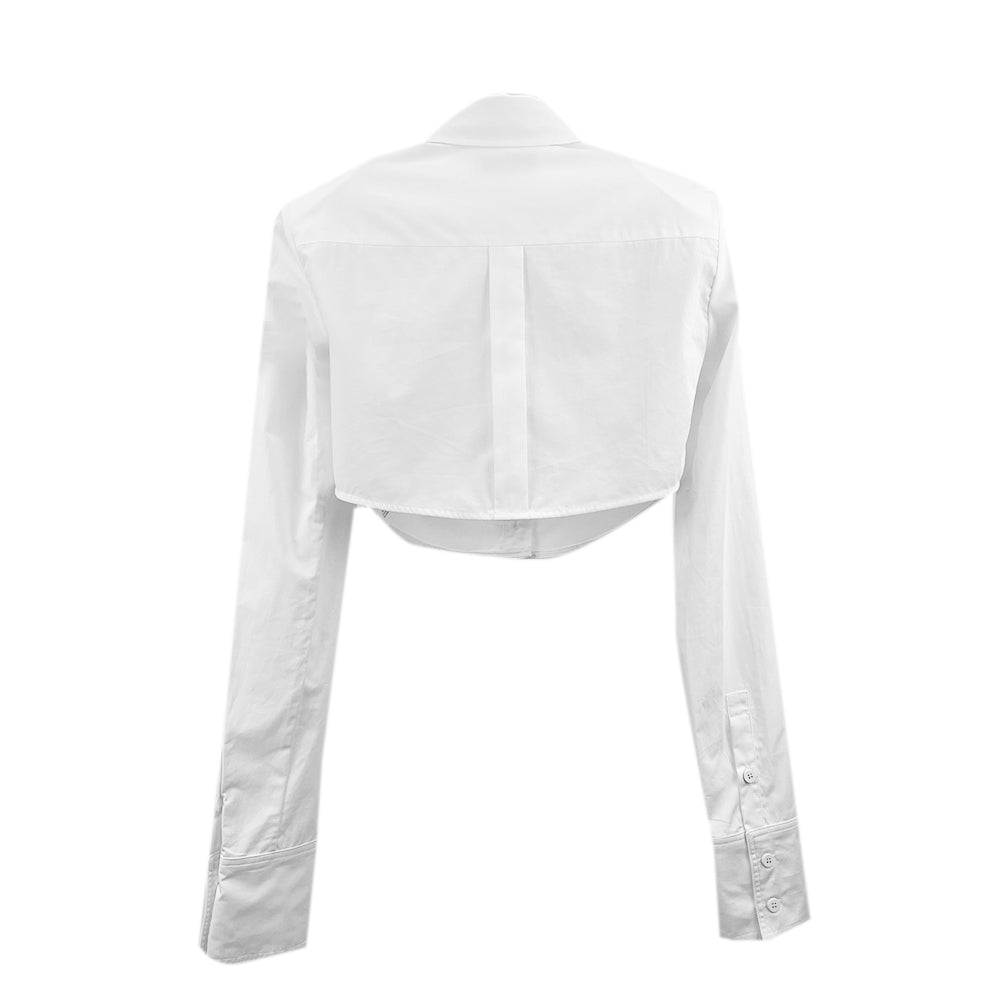 SIFIE Cropped Long Sleeves Shirt