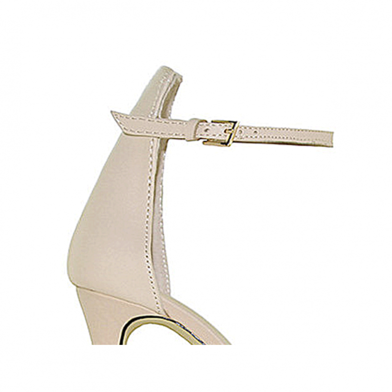 KULMA Platform Leather High Heel Sandals - 10cm - ithelabel.com