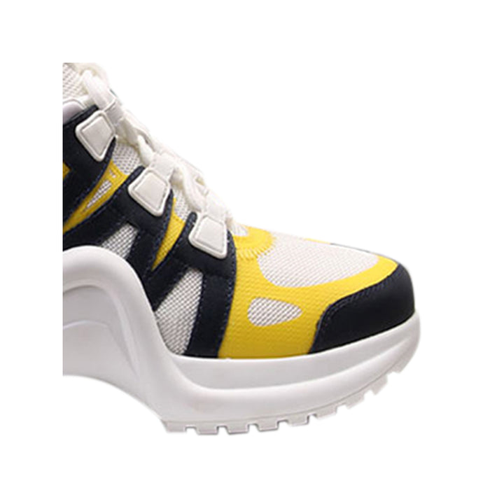 LUKE Multi-Color Spacewalker Platform Sneakers - ithelabel.com