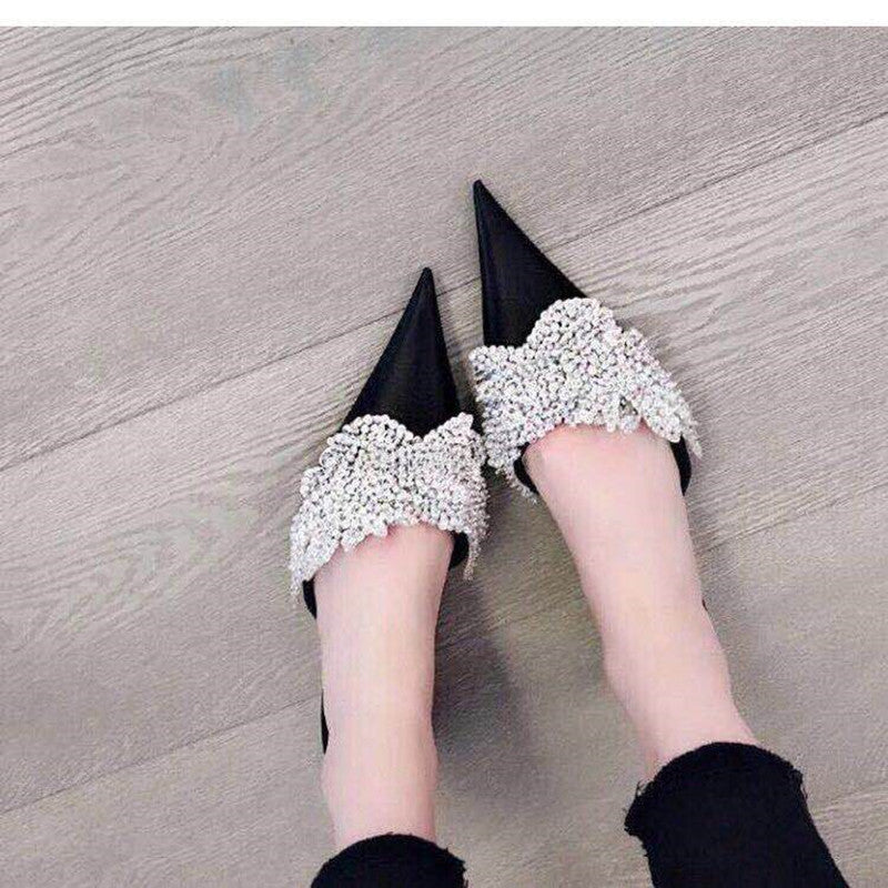 KATTA Sequinned Slides Slippers
