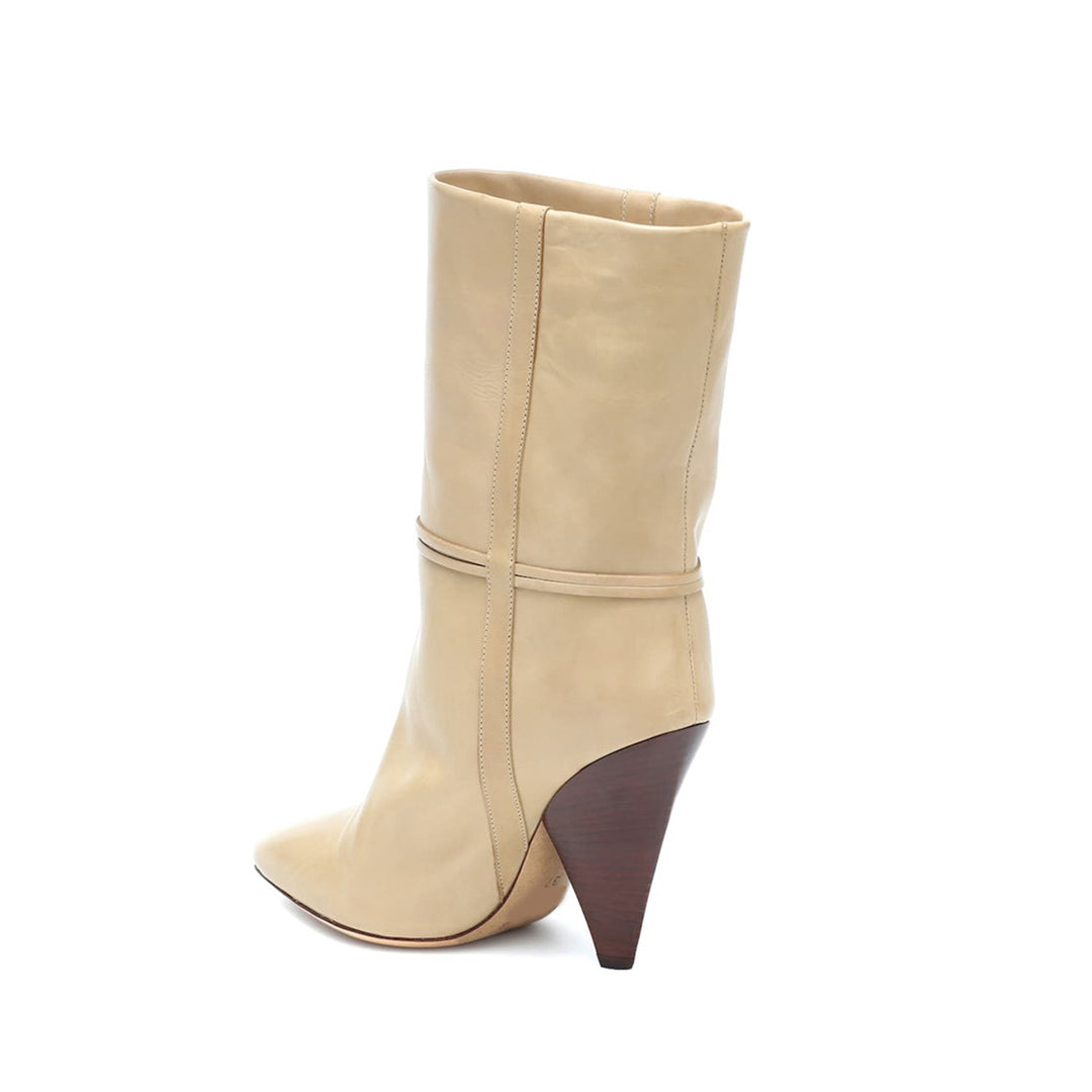 RIAFA Buckled Leather Ankle Boots