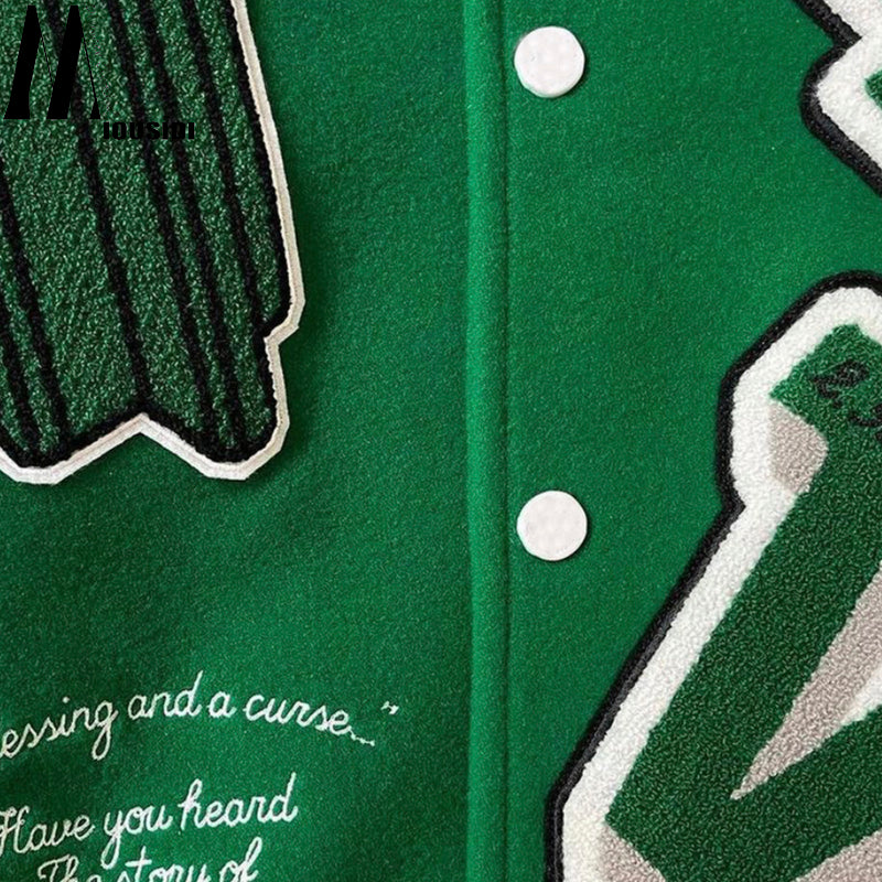 RSITA Embroidery Baseball Jacket