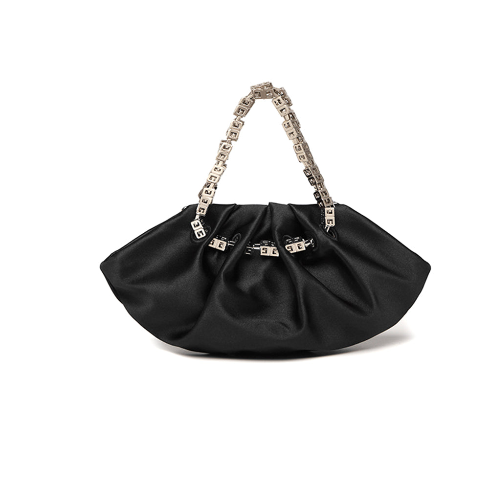 MEURI Lock Detailed Cross Body Bag